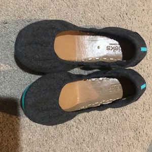 Grey tieks size 9